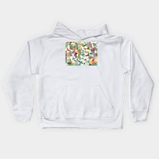 Abstract Block Pattern Kids Hoodie